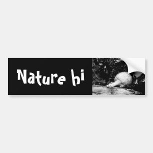 donkere beschermer bumpersticker