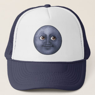 Donkere blauwe maan - Emoji Trucker Pet