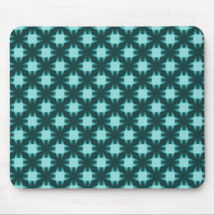 Donkere Blauwgroen Daring Disks Mousepad Muismat