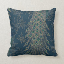 Donkere Blauwgroen en Gold Victoriaans Peacockveer