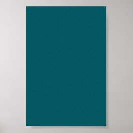 Donkere Blauwgroen groene achtergrond op een Poste Poster