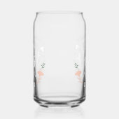 Donkere bloemen Christelijke kunst - Psalm 56:3 Blikvorm Glas (Links)