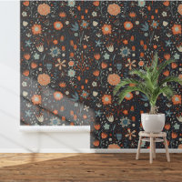 Donkere bloemen Moderne Wildbloem