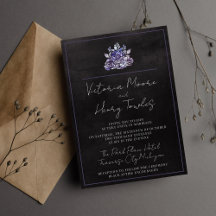 Donkere Bloemen Zwart Halloween Paarse Moody Weddi