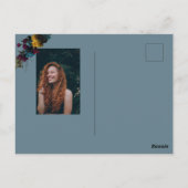 Donkere Bloemendodenmis Briefkaart (Achterkant)