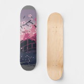 Donkere Bloesem Skateboard (Voorkant)