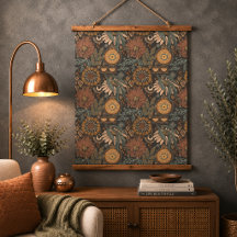 Donkere Boho Terracotta Salie