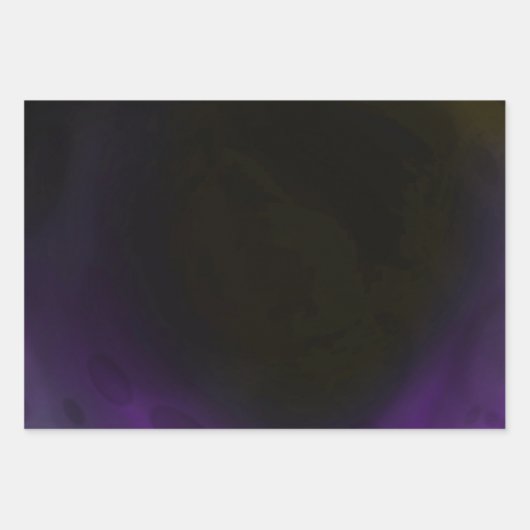 Donkere Bokeh Lijst 1 Inpakpapier Vel (Voorkant)