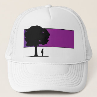 donkere boom trucker pet
