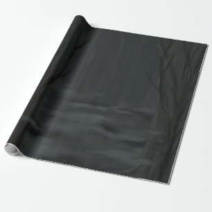 Donkere Bossen Cadeaupapier