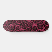 Donkere Bourgogne rozen. Skateboard (Horizontaal)