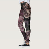 Donkere Bourgogne tuin Leggings (Links)