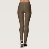 Donkere bruine Leggings (Achterkant)
