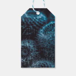Donkere Cactus Cadeaulabel