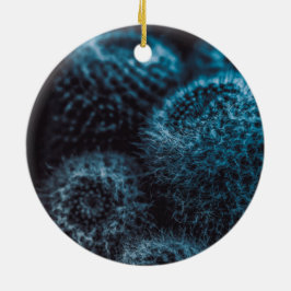 Donkere Cactus Keramisch Ornament