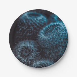 Donkere Cactus Papieren Bordje