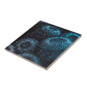 Donkere Cactus Tegeltje (Zijkant)