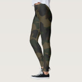 Donkere Camouflage-leggings Leggings (Links)