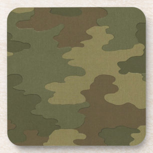 Donkere Camouflage-Onderzetters Onderzetter