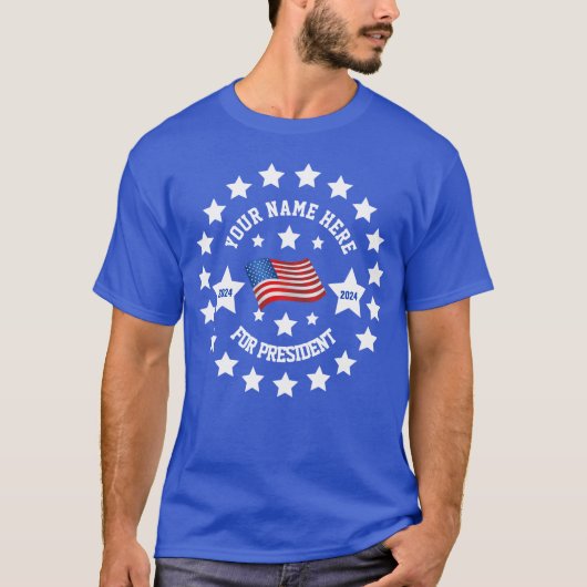 Donkere Campaign Sjabloon T-Shirt (Voorkant)