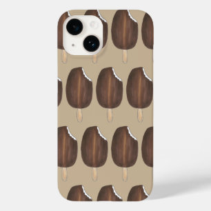 Donkere chocolade Ice Cream Popsiccs telefoondraag Case-Mate iPhone 14 Hoesje