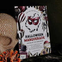 Donkere Circus Halloween Maskerade Feest