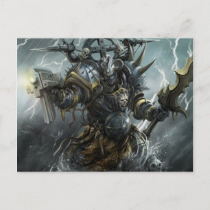 Donkere commando's, Briefkaart