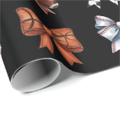 Donkere Coquette sportboog Cadeaupapier (Rol Hoek)