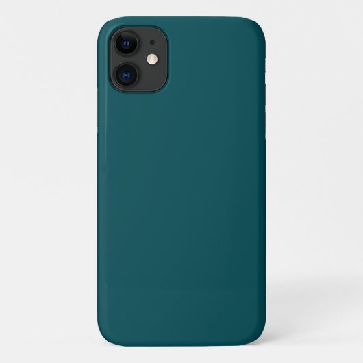 donkere cyaantelefoonbehuizing Case-Mate iPhone case (Achterkant)