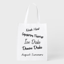Donkere dagen door Athena Wright Reable Bag