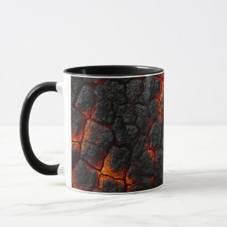 Donkere Damast Patroon Koffiemok Mok