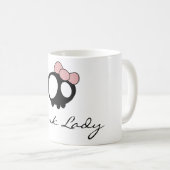 Donkere dame koffiemok (Voorkant rechts)