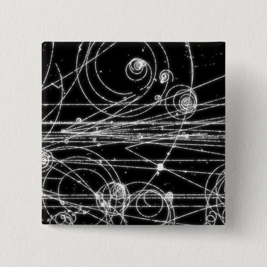 Donkere deeltjes vierkante button 5,1 cm (Voorkant)