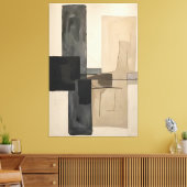 Donkere Dialoog Canvas Afdruk (Insitu (Woonkamer))