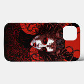Donkere Elf Demon Red Black Fantasy Art Case-Mate iPhone Case (Achterkant (horizontaal))