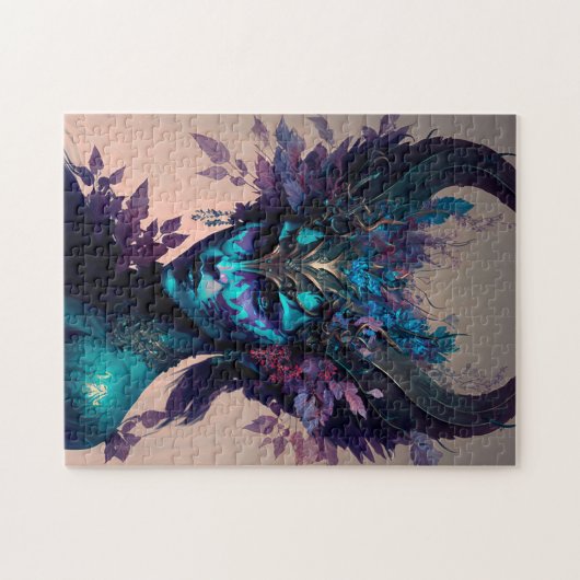 Donkere Elf Fantasy Art Legpuzzel (Horizontaal)