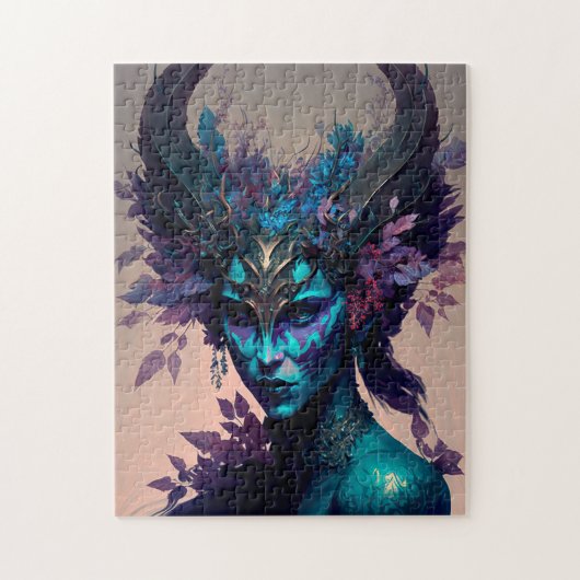 Donkere Elf Fantasy Art Legpuzzel (Verticaal)