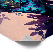 Donkere Elf Fantasy Art Poster (Hoek)