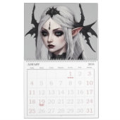 donkere elf kalender (Jan 2026)