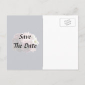 Donkere en lichte moeders en madeliefjes aankondigingskaart (Achterkant)