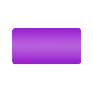Donkere en lichte Paarse helling - Violet Sjabloon Etiket
