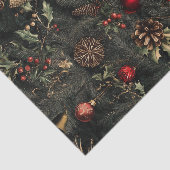  donkere en mooie kerst tissuepapier (Detail)