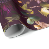 Donkere en sombere bruidsfeest verpakkings papier (Rol Hoek)