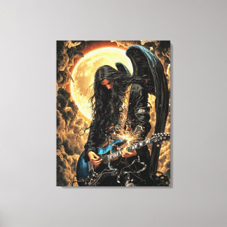 Donkere Engel Canvas Afdruk