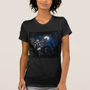 Donkere engel- en donkere nachtreeks t-shirt