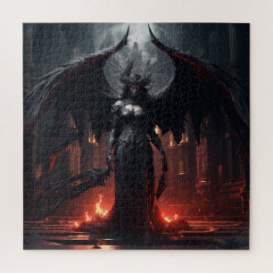 Donkere engel legpuzzel