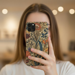 Donkere esthetiek William Morris Wildflower iPhone 11Pro Max Hoesje