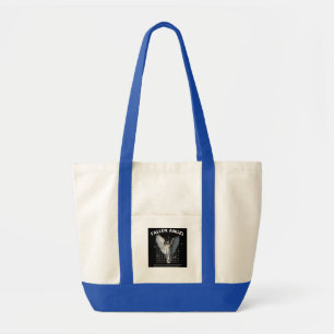 Donkere esthetische gevallen engel gotische grafis tote bag