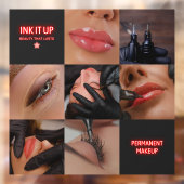 Donkere Esthetische Schoonheid Permanente Make-ups Raamsticker (Vel 2)