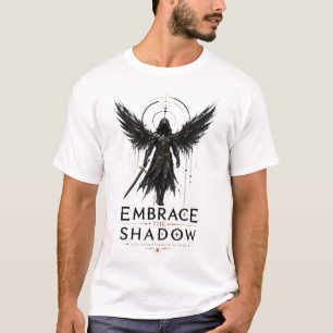 Donkere Fantasy Engel Krijger Grafische T-Shirt